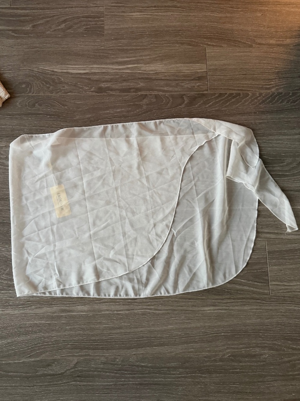 Amazon White Sarong Cover Up XS NWT